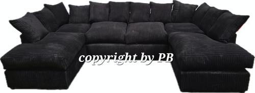 Shape sofa sale brand new - u,