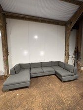 Made Large Grey U Shape Sofa |