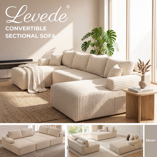 Levede modular sectional sofa - sectional,