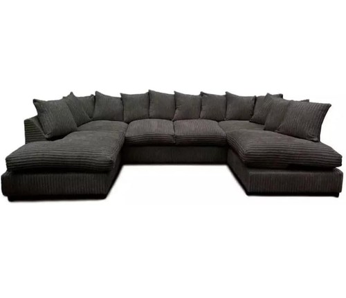 Black jumbo cord - cord, shape