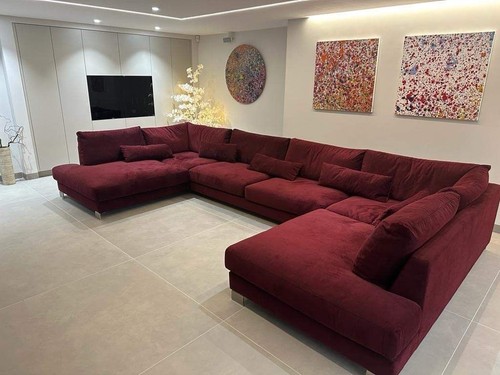Luxury large shape - u-shape, corner